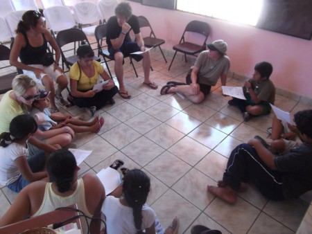 Evento con los niños en la Iglesia Jesucristo Sobre La Roca Chetumal