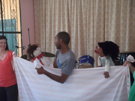 Evento con los niños en la Iglesia Jesucristo Sobre La Roca Chetumal